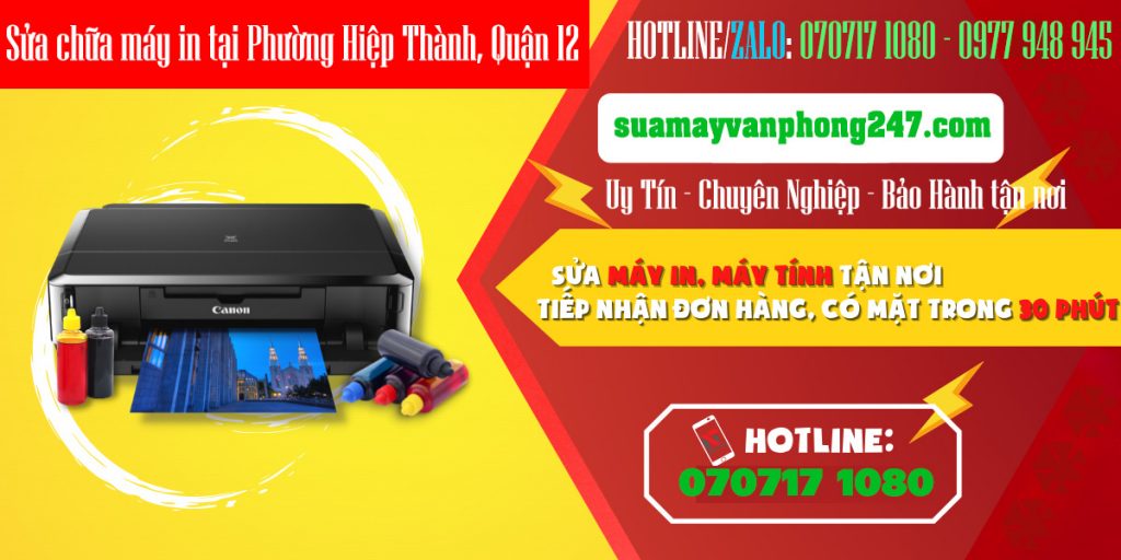 sua may in phuong hiep thanh quan 12